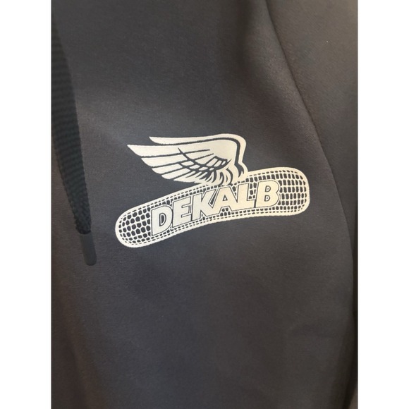 Dekalb Seed Nike Thermafit Black Hoodie Pullover Sweatshirt Men's Size Medium M - Picture 2 of 5